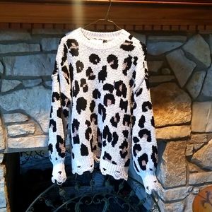 A BEAUTIFUL SOUL WOMENS-CHEETAH PRINT-SZ XL